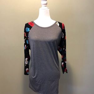 Lularoe Americana Randy with Bombpops XL